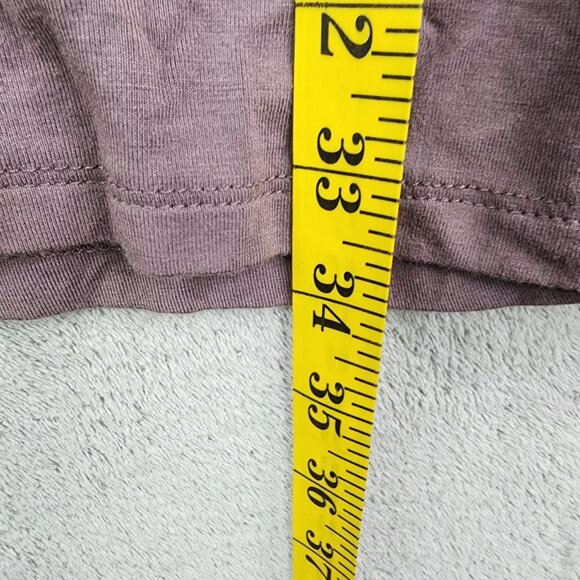 Women's Anthropologie Mauve Sleeveless Open-Front Ribbed Knit Cardigan Vest S - Picture 11 of 12